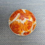 Arabia koko Roses orange vati 10 cm