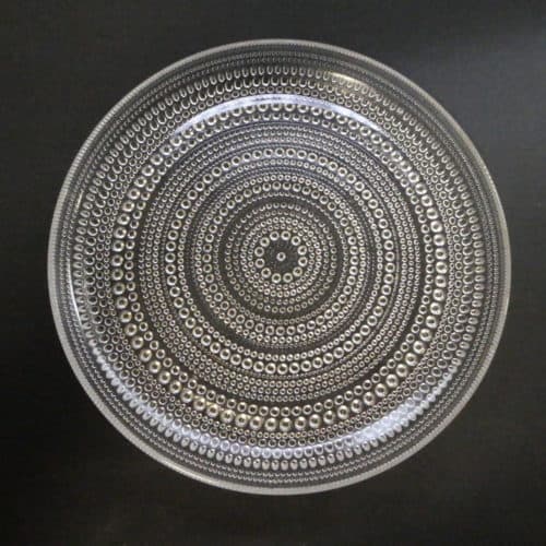 Nuutajärvi/Iittala Kastehelmi pullavati 25 cm kirkas Oiva Toikka.