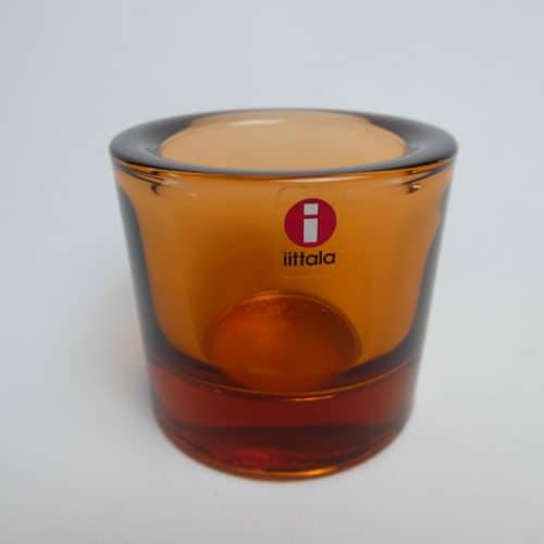 Iittala / Marimekko Kivi tuikkukuppi pomeranssi.