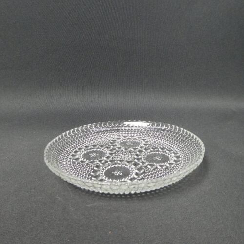 Riihimäen lasi Grapponia lautanen 14,5 cm kirkas