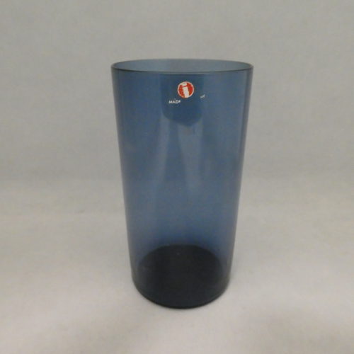 Iittala i-114 lasi sininen Timo Sarpaneva.