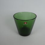 Iittala Kartio juomalasi 21 cl vihreä.