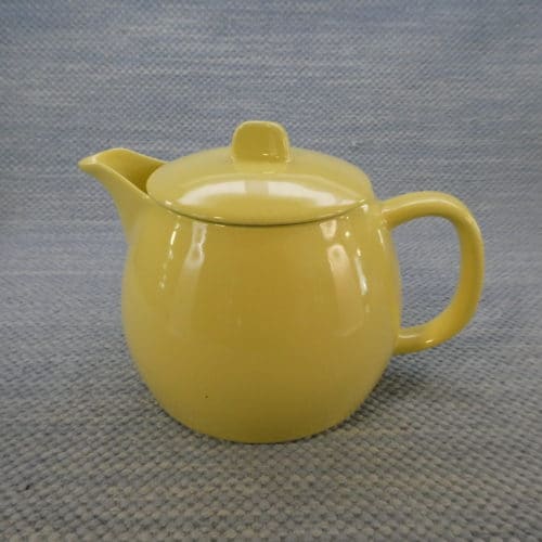 Arabia KF-mallin teekannu, keltainen