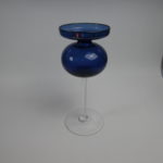 Iittala Kynttilänjalka 2660 sininen Erkki Vesanto.