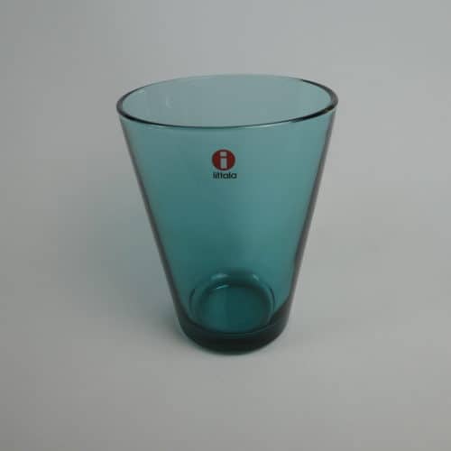 Iittalan lasi Kartio lasi, merensininen 33 cl
