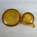 Riihimäen lasi Grapponia kermakko ja kermakko amber