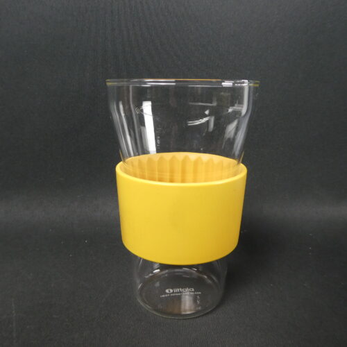 Iittala HotCool lattelasi 40 cl keltainen.