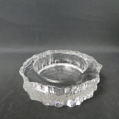 Iittala Aslak kynttilänalusta/tuhka-astia 160 mm.