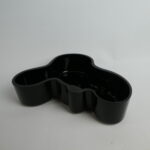Iittala Aalto malja 50x195 mm musta Alvar Aalto.