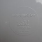 Marimekko Unikko salaattikulho vaaleanvihreä.